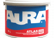 Полуматовая моющаяся краска для работ внутри помещений AURA ATLAS (белая основа) (9 л)